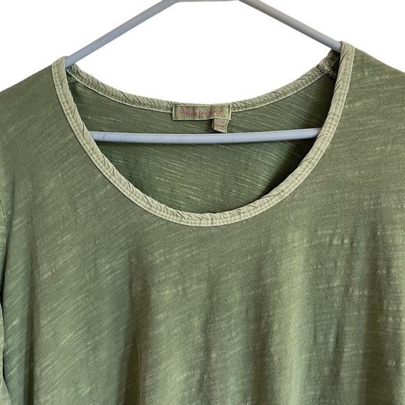 Fresh Produce Green Button-Back Tunic Top, Size S - Picture 3 of 9